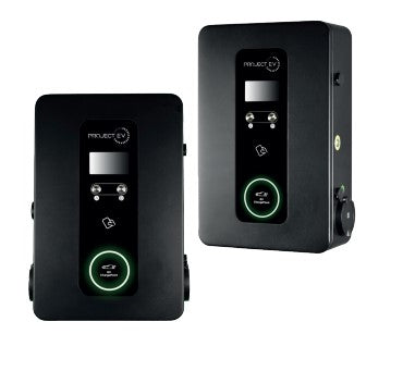 Project EV EVA-22D-SE-RFID 22kW Pro Earth Floor AC Charger Dual