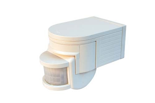 Standalone PIR Wall Mounted White