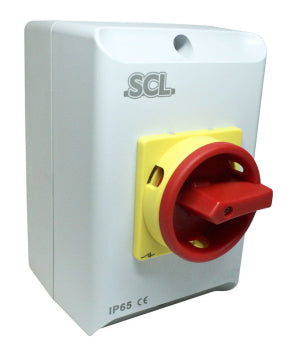 40A 3 POLE IP65 ENCLOSED ISOLATOR