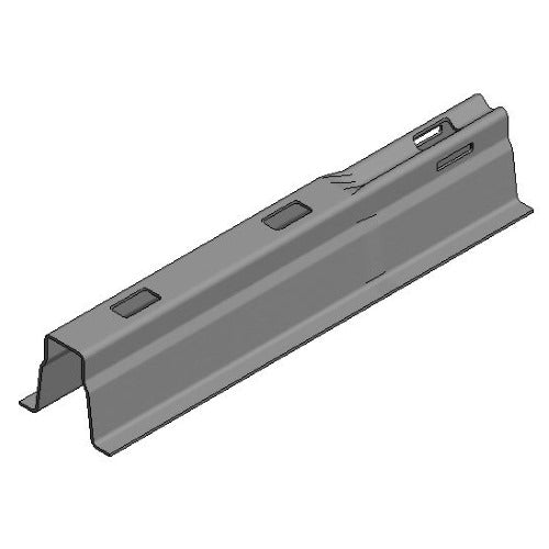 ValkPro+ Galvanised Roof Carrier - L=1200x1.5mm + Coupling 87mm