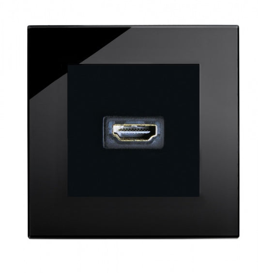 CRYSTAL PG HDMI SOCKET BLACK