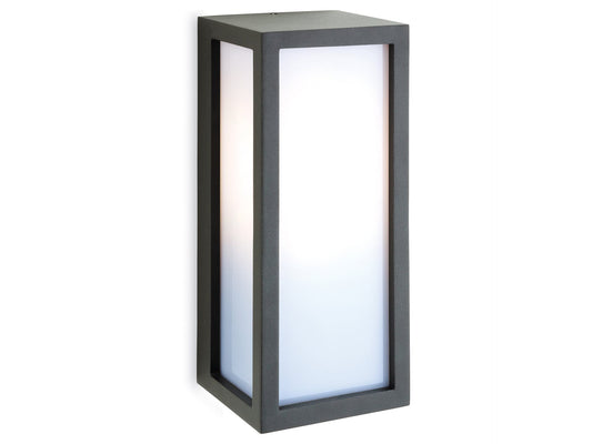 Warwick Wall Light Graphite with Opal Diffuser