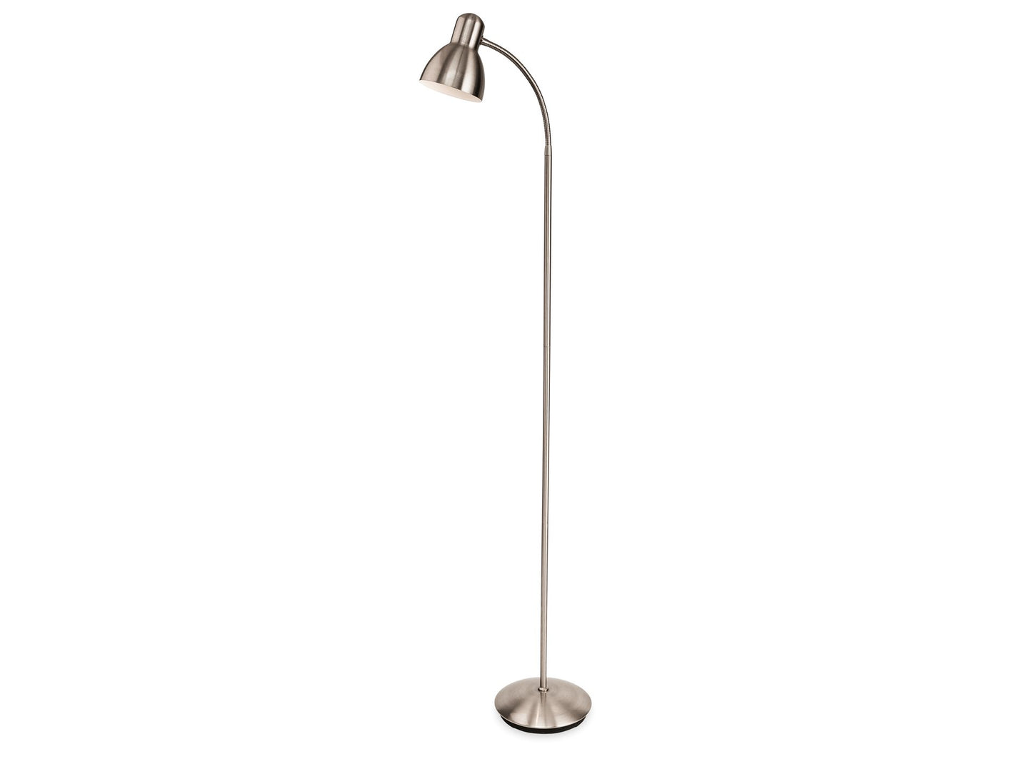 Morgan Floor Lamp Brushed Steel