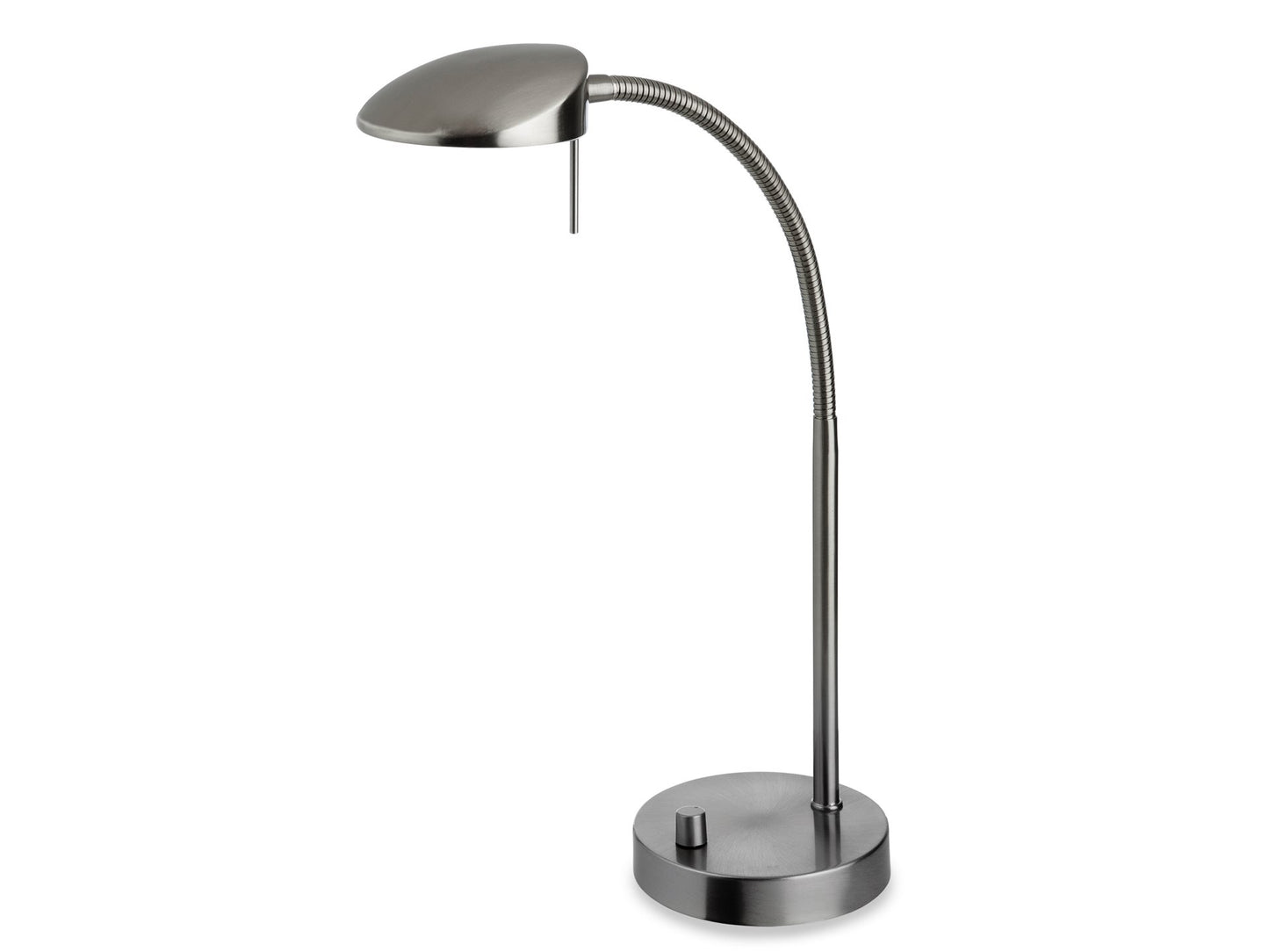 Milan LED Table LampBrushed Steel