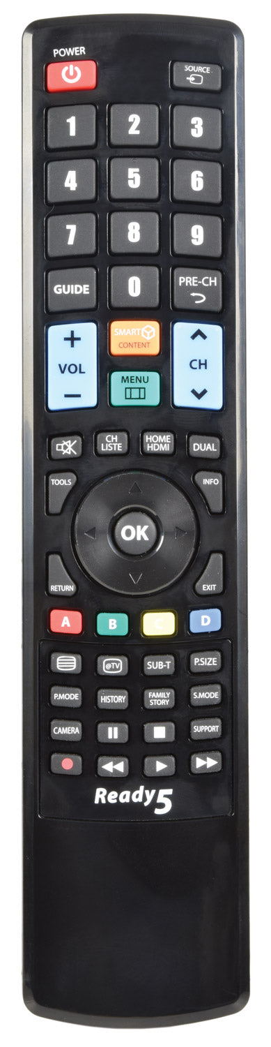 Universal Ready 5 TV Remote Control