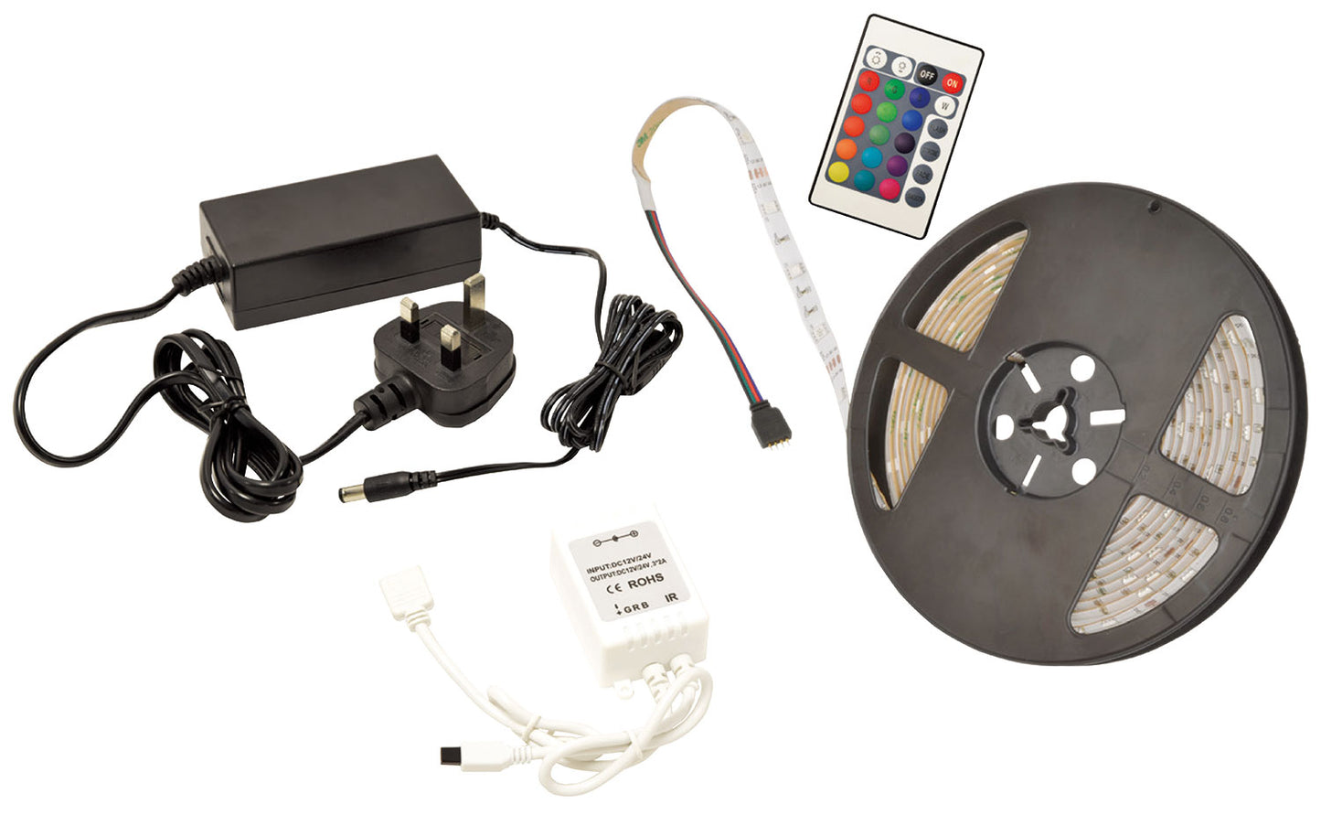 DIY IP68 LED tape kit 5m RGB