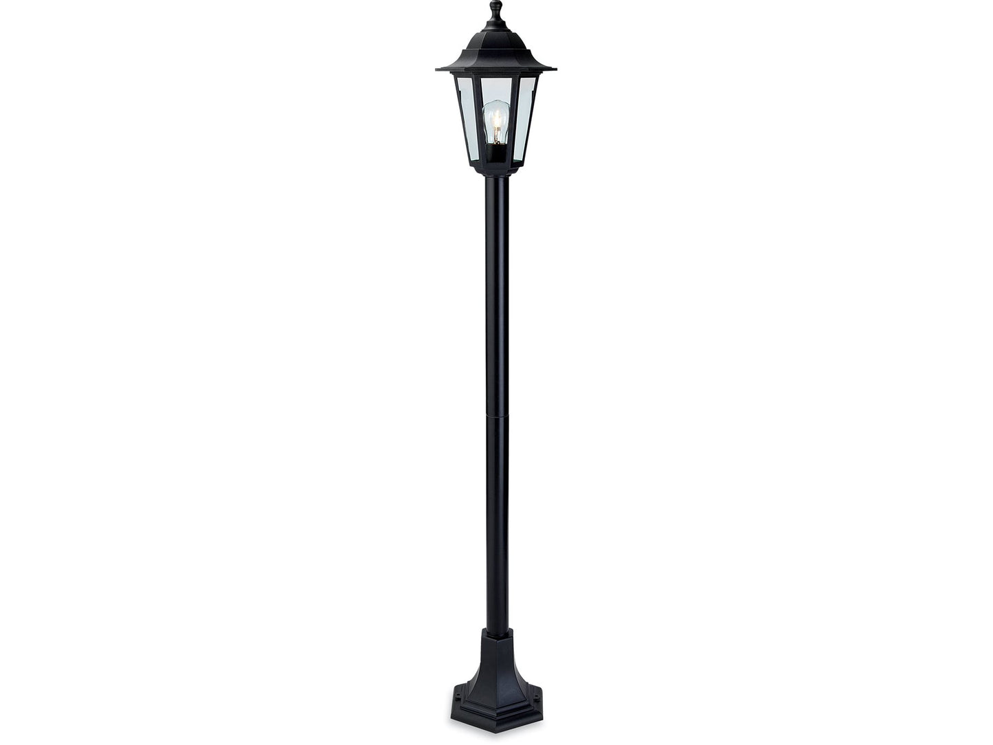 Malmo Resin Lantern - PostBlack