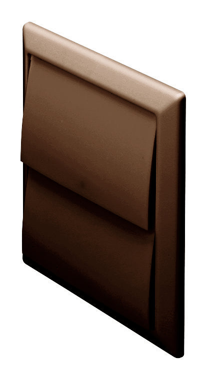 100mm Gravity Flaps Rect Brown - 4900B