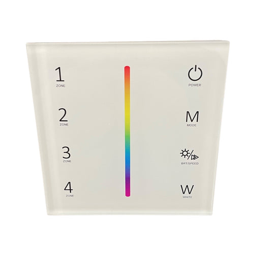 Luxlite 4 ZONE RGB/RGBW RF/DMX WALL PLATE