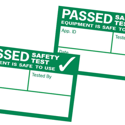 500 Appliance Pass labels