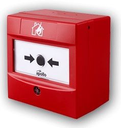 Apollo AlarmSense 55400-894 red manual call point with LED