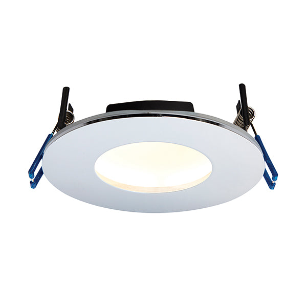 Saxby OrbitalPLUS IP65 9W Warm White - Polished Chrome - 69882