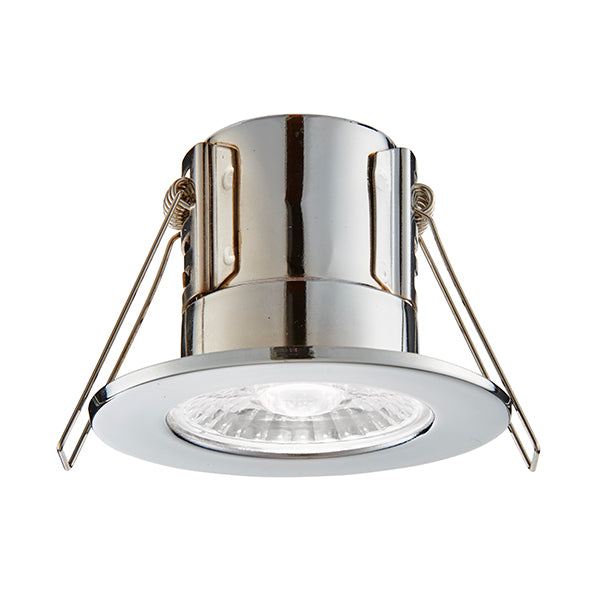 Saxby ShieldECO 500 IP65 4W Cool White - Polished Chrome - 74032