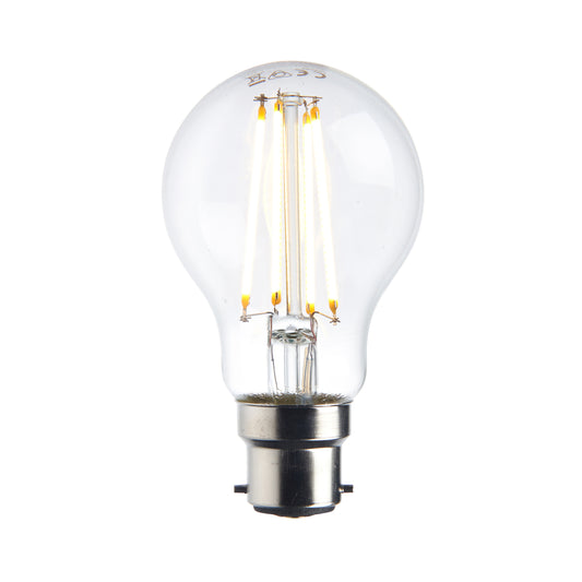 B22 LED filament GLS dimmable 8W