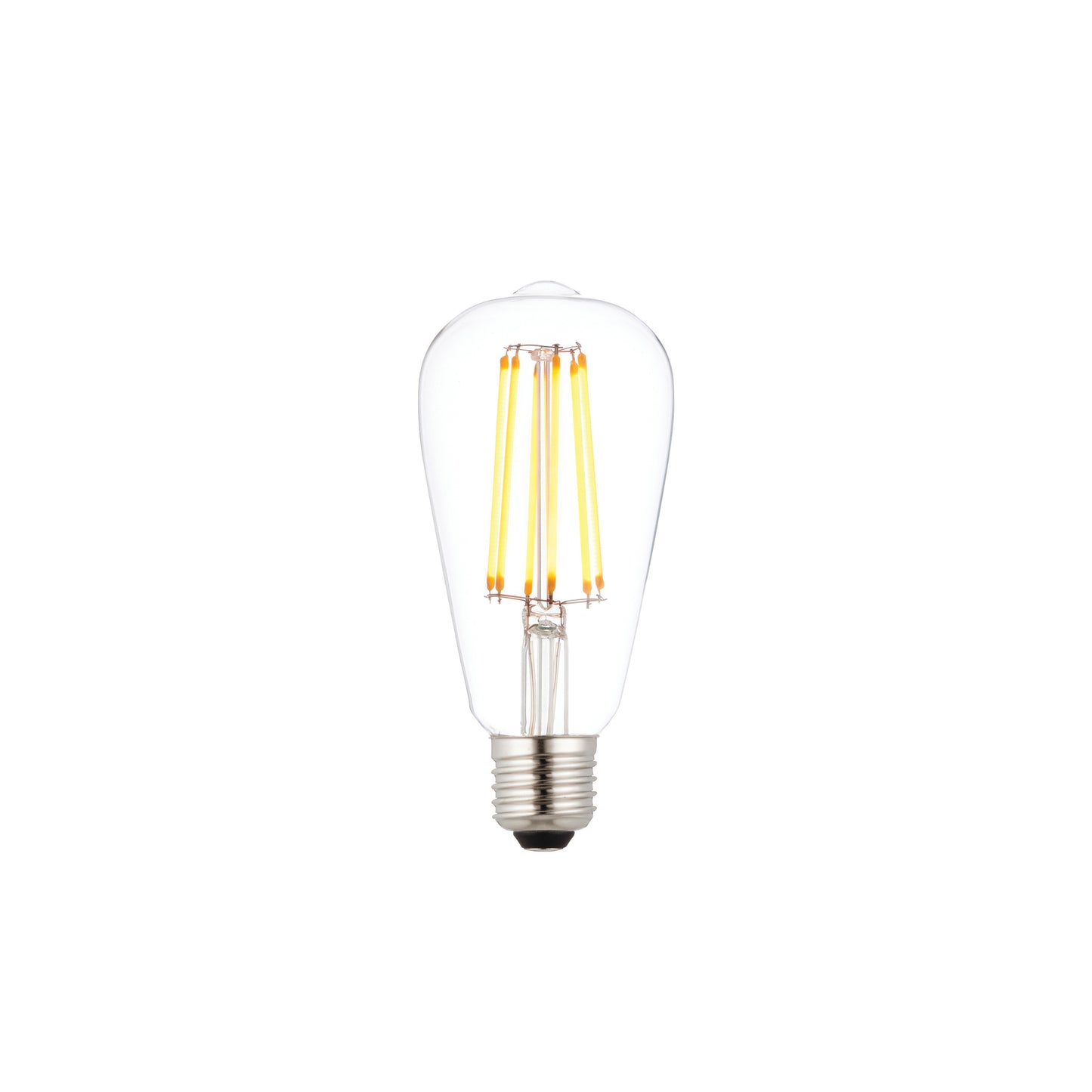 Saxby E27 LED filament pear dimmable 6W