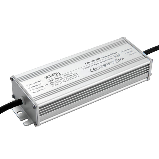 Saxby LED driver constant voltage iP67 24V 75W IP67