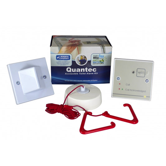 C-TEC QT951 Quantec Accessible Toilet Alarm Kit c/w QT607, QT606S, QT605S & NC949