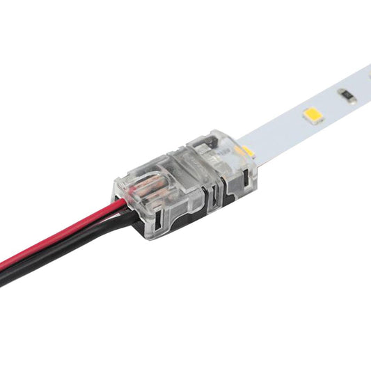 Luxlite 2 Core, 10mm LED Strip to Wire Connector IP20