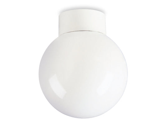 Opal Glass Sphere - 100w White