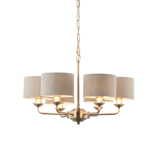 Highclere 6lt Pendant