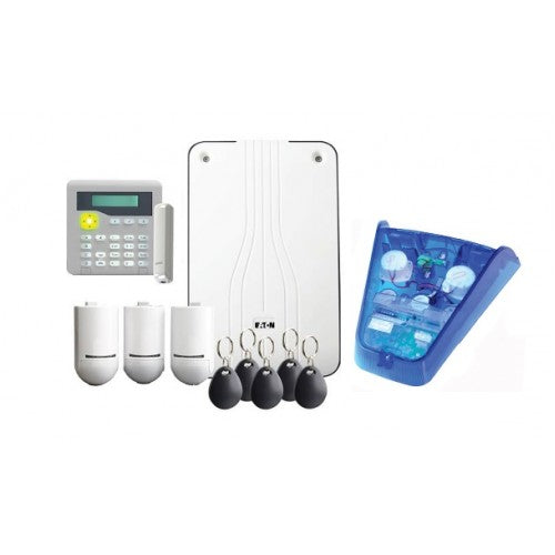 Eaton i-on30RKIT-WKP-BL i-on30R radio kit with wired keypad and blue external sounder 