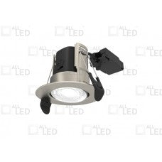 5W AC DOWNLIGHT, IP65, ADJUSTABLE, CCT, SATIN NICKEL