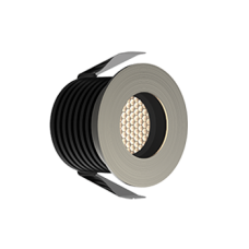 Marine3 3W LED GROUND LIGHT, 3000K, IP67, STAINLESS STEEL 316L, BAFFLE HONEYCOMB