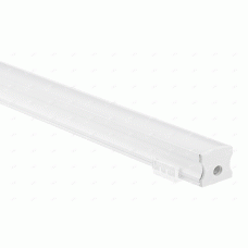 Profile4 2M WHITE FINISH DEEP CHANNEL PROFILE WITH OPAL DIFFUSER