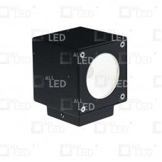Cube 6W LED CUBE DECORATIVE WALL LIGHT, 3000K, BLACK, IP65
