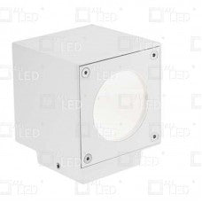 Cube 6W LED CUBE DECORATIVE WALL LIGHT, 3000K, WHITE, IP65