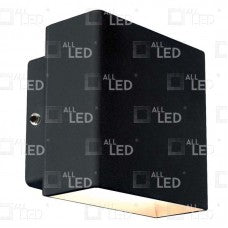 Mini-Cube 5W LED MINI SQUARE DECORATIVE WALL LIGHT, 3000K, IP65, WHITE