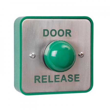 Door Release Standard Green Dome Button - EBGBWOC02/DR