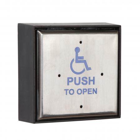 Push To Open Large Stainless Steel Push Plate - EBLPP04