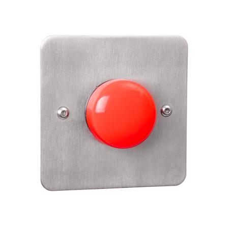 Red Dome Button - EBRBWC02