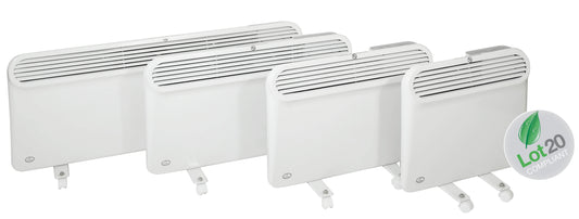 Prem-I-Air - Slimline, Wall and Floor Mounting Programmable Panel Heater With Silent Operation (Lot 20 Compliant)