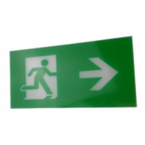 Exit Legend For Exit Box - Arrow points right