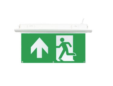 Recessed Kit for Emco 2.7W IP20 LED maintained emergency exit sign - EMLEDXBMKIT