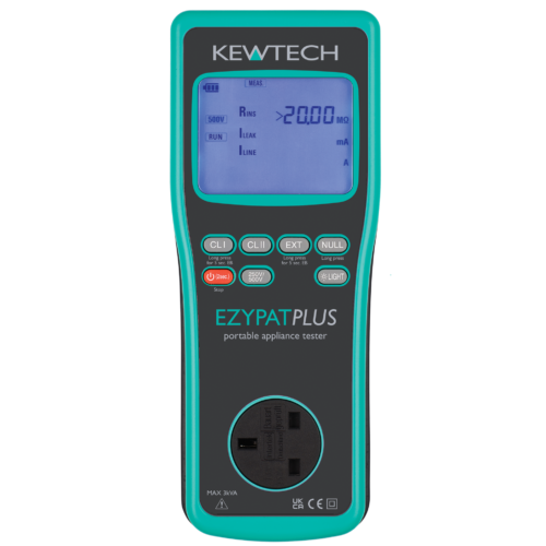 Manual PAT tester, auto test sequence, 110/230V leakage battery powered