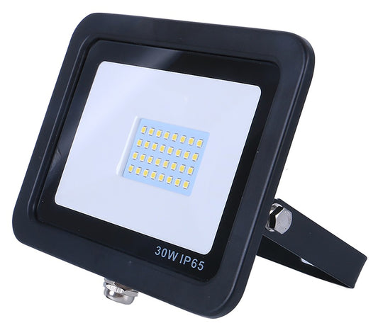 30w SMD AC Floodlight - 3100k - Black