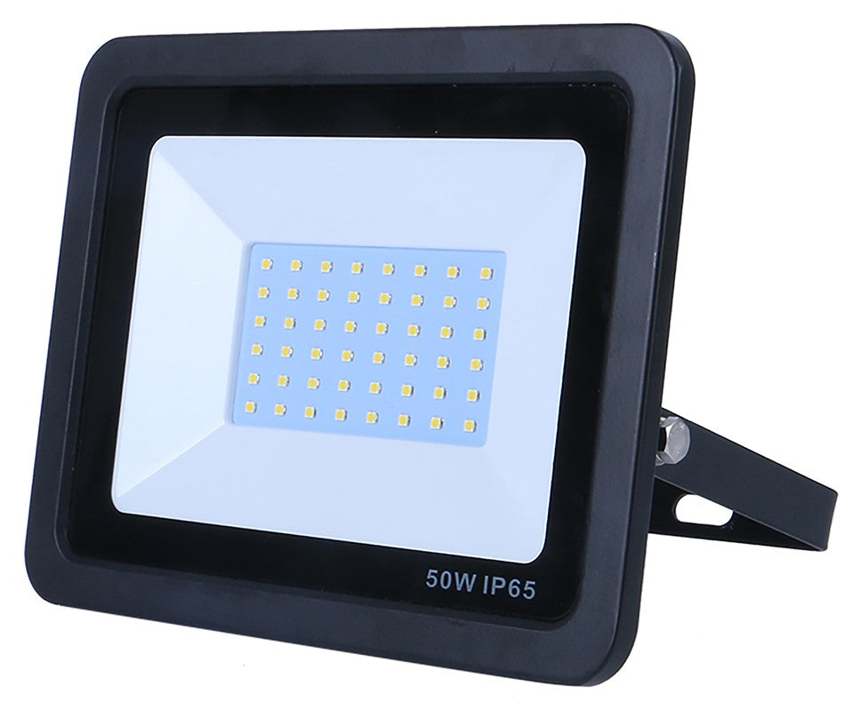 50w SMD AC Floodlight - 6000k - Black