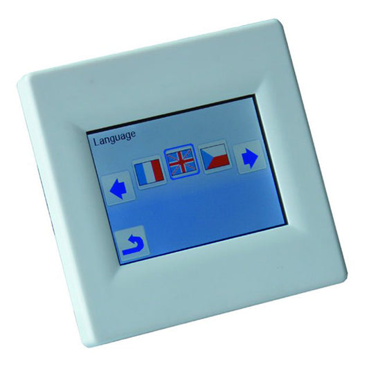 White Touchscreen Thermostat (16A)