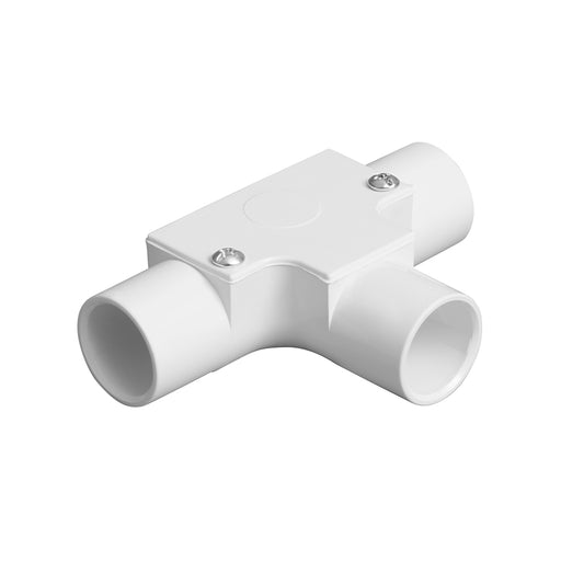 20mm Inspection Tee - White - PIT20W