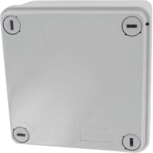 Junction Box Plain IP56 120 x 80 x 50mm - J56120