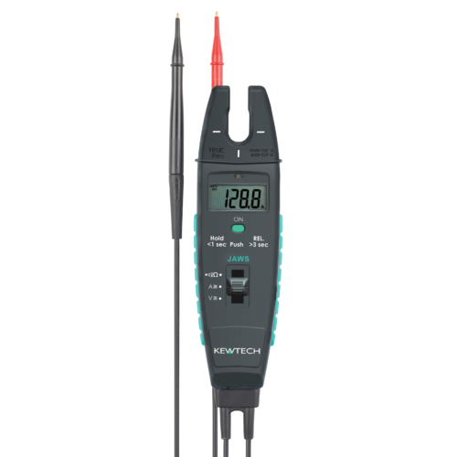 AC/DC Open jaw electrical tester, voltage & resistance