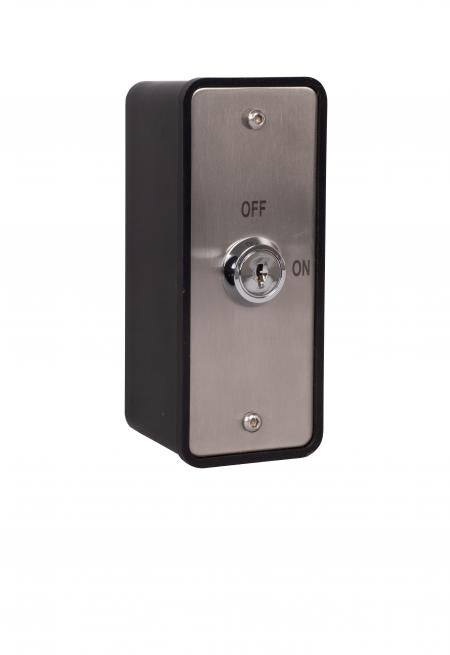 Black On/Off Latching Key Switch - JMB/KS-1