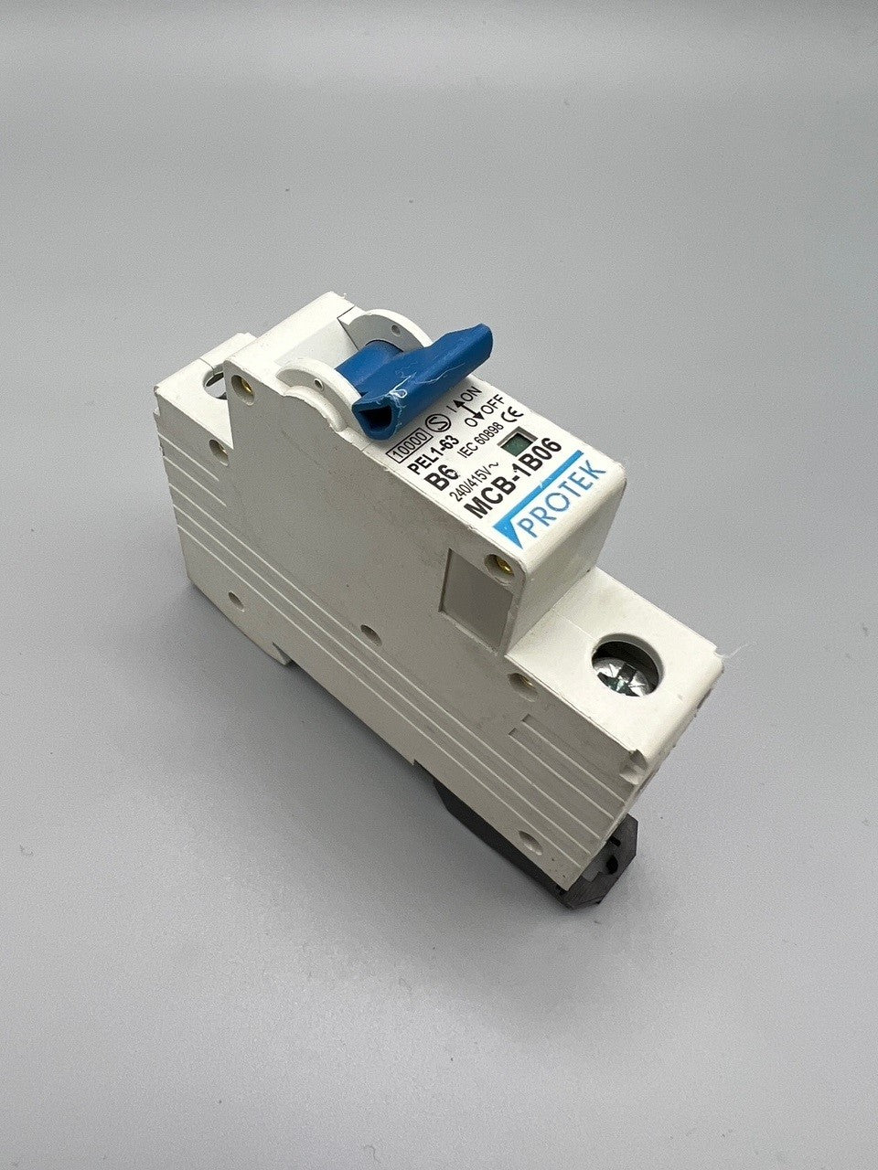 Protek MCB-1B06 B6 Single Pole MCB 6 Amp