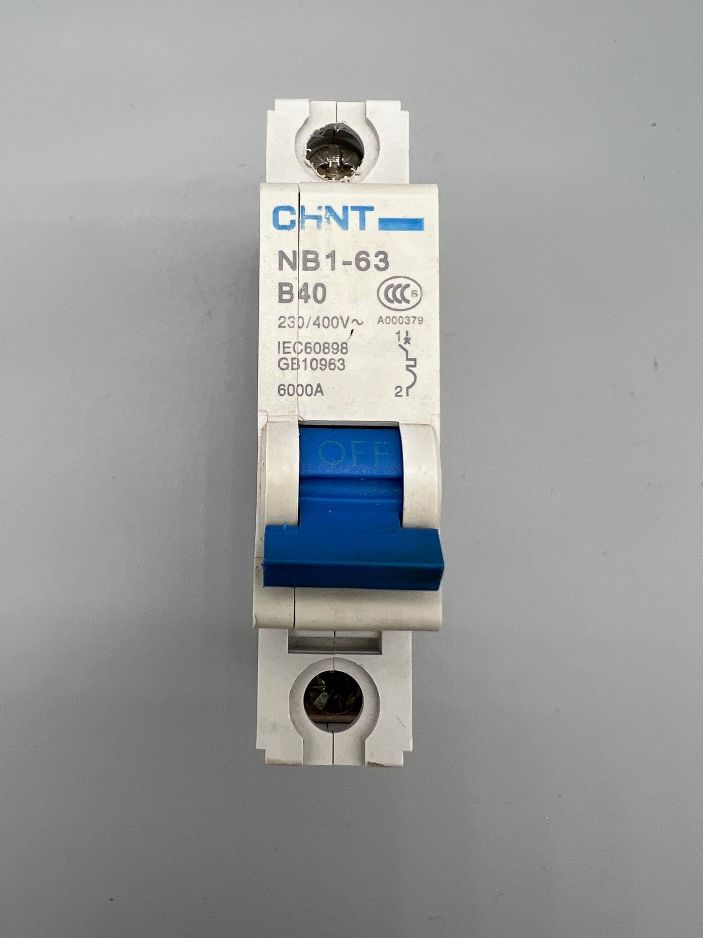 Chint NB1-63 Single Pole MCB 40 Amp