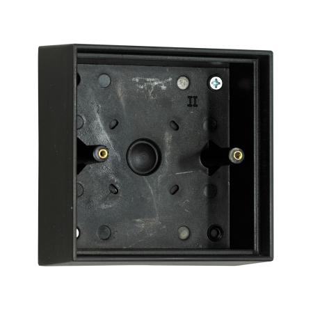 Large black plastic back box - PBB03/BK