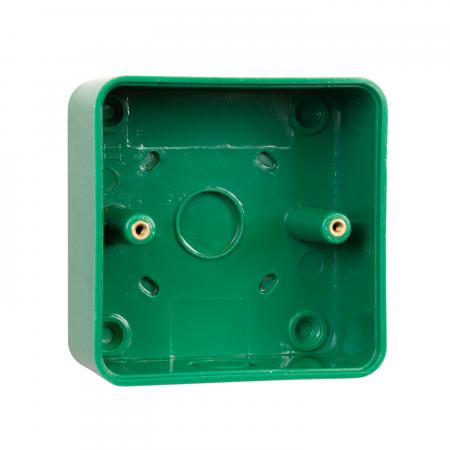 Green 40mm Surface Back Box - PBB05/GN