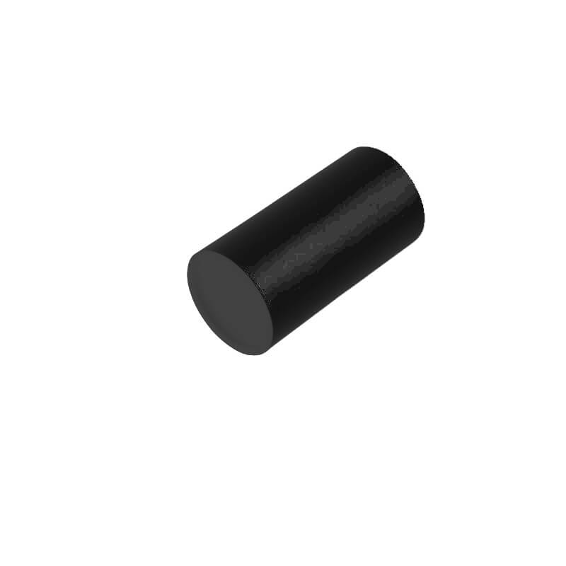 20mm Straight Coupler - Black - PC20B